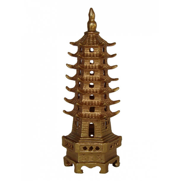 Campania International, Inc Morris Round Pagoda Statue Wayfair